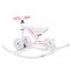 Mobo Cruiser Wobo Rocking Horse Ride On & Baby Balance Bike Pink, seat height adjusts 11-19 inches view 4