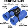 Binoculars for Kids  Perfect Toy for Little Boys and Girls  Extensive Set Incl. Magnifying Glass & Compass  Powerful Magnification 8X21  3 to 12 Year Old Kids for Toddler view 2