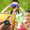 Binoculars for Kids  Perfect Toy for Little Boys and Girls  Extensive Set Incl. Magnifying Glass & Compass  Powerful Magnification 8X21  3 to 12 Year Old Kids for Toddler view 4