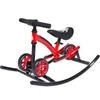 Mobo Cruiser Wobo Rocking Horse Ride On & Baby Balance Bike Red Fits inseams 12-20 inches view 1