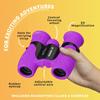 Binoculars for Kids  Perfect Toy for Little Boys and Girls  Extensive Set Incl. Magnifying Glass & Compass  Powerful Magnification 8X21  3 to 12 Year Old Kids for Toddler view 2