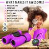 Binoculars for Kids  Perfect Toy for Little Boys and Girls  Extensive Set Incl. Magnifying Glass & Compass  Powerful Magnification 8X21  3 to 12 Year Old Kids for Toddler view 3