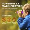 Binoculars for Kids  Perfect Toy for Little Boys and Girls  Extensive Set Incl. Magnifying Glass & Compass  Powerful Magnification 8X21  3 to 12 Year Old Kids for Toddler view 4