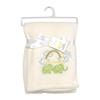 Noah's Ark Cream 39.5 x 27.5 Cozy Fleece Children's Baby Blanket view 3