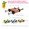 TOWO Pure Wooden Car Ramp - Zig Zag Car Slide Run with 4 Wooden Cars Playsets-Click Clack Track Toys for Toddlers -Racing Car Toys for Kids Boys Girls 2 3 4 view 3
