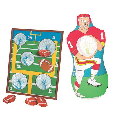 Football Toss Games Boredom Buster - Toys - 2 Pieces