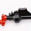 RZXYL Latest Model Aluminum Portal Front and Rear Axle for 1/10 Axial Wraith 90018 90048 90053 90018 90020 90045 90056 RR10 RC Model Crawler Car (Black with Red) view 3