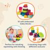 B. toys  Baby Blocks & Stacking  10 Numbered Blocks & 5 Colorful Rings  Building Play Set for Infants  Educational Toys  One Two Squeeze & Stacking Stones  6+ Months view 3