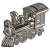 6" Silver Stainless Steel Train Design Bank view 1