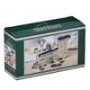 6" Silver Stainless Steel Train Design Bank view 4