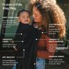 WildBird - Ring Sling Baby Carrier - 0-36 Months (up to 35 lbs) - Standard (74") Raven & Black Ring - Front, Hip or Back Carry - Adjustable Fit - Natural Linen - Baby Essentials - New Mom Gifts view 2