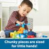 Learning Resources 1-2-3 Build It! Robot Factory - Building Toys, Early Engineering and Science, STEM Activities, Fine Motor Skills, Toddler Explorer Kit, Construction Bots, Boys and Girls Gifts view 4