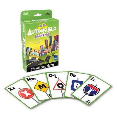 Briarpatch | Automobile Alphabet Travel Card Game, Ages 3+