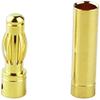 Nobranded 40 PCS RC Bullet Connectors 4mm Male Female Gold Banana Bullet Connector Plug view 3