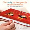 Cali's Books Rock Music Books for Toddlers 1-3 - Singing Button Sound Board Book for 2 Year Old Children, Musical Toddler Rock Songs Toys, 18 Month Interactive Learning Toy, USB-C Rechargeable view 2