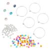 Craftabelle  All You Bijou Creation Kit  Bracelet Making Kit  120pc Jewelry Set with Glass Beads  DIY Jewelry Kits for Kids Aged 8 Years + view 2