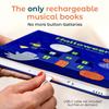 Cali's Books Halloween Books for Kids - Glow in The Dark Musical Book for Toddlers 1-3, Halloween Toys Singing Music Book, USB-C Rechargeable Baby Nursery Rhymes Learning Song Toy for 2 Year Old view 2