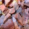 Rockhound's First Choice Rock Tumbler Gem Refill Kit African Red Tiger Eye Tumbling Rough 8oz view 4