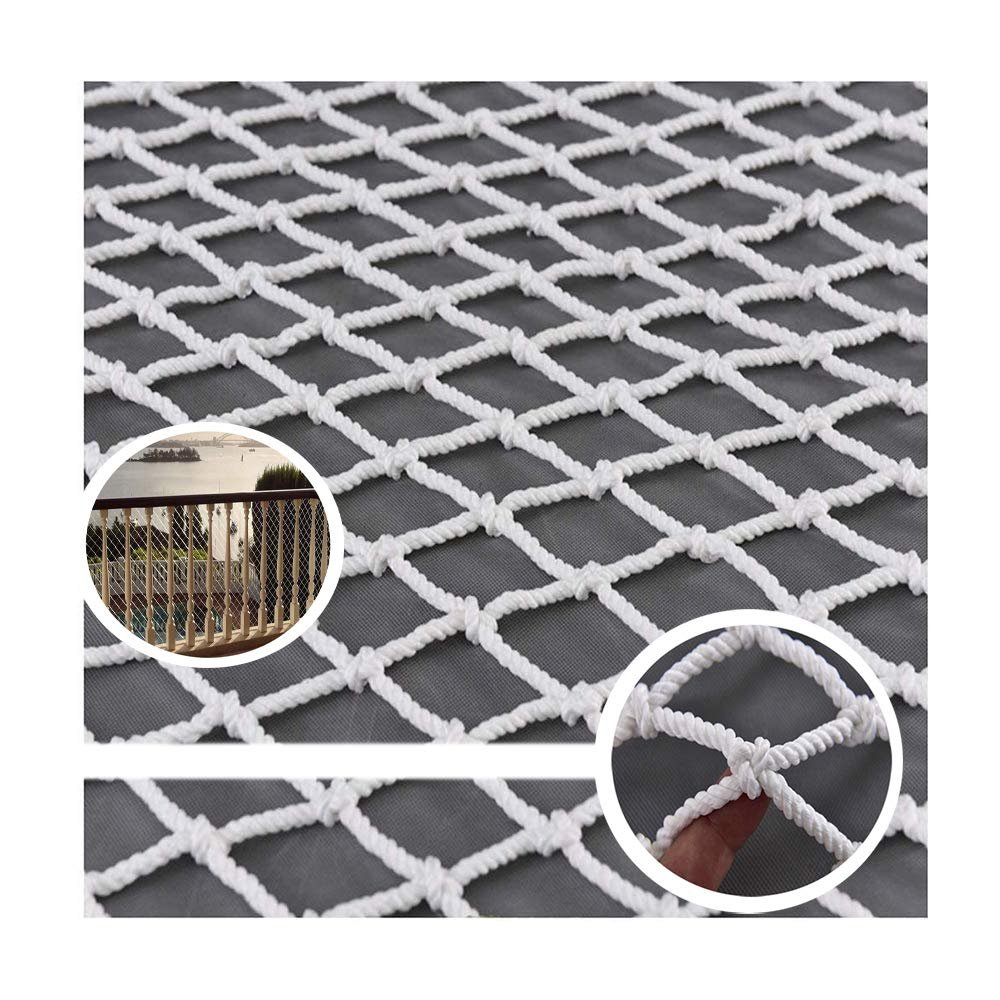 Safe Net, Car Protection Net,Children Safe Net Climbing Cargo Net Stairs Safe Net Toy Safety Net Protective Netting Children's Dropping Net,5x8m16.4 * 26ft