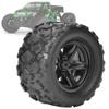 2pcs 1/18 RC Tire, High Performance RC Car Wheel and Tire RC Truck Crawler Tires RC Tire Replacement Fits for HS 18301 18302 18311 18312 1/18 RC Car Haiboxing Rc Parts view 2