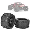 2pcs 1/18 RC Tire, High Performance RC Car Wheel and Tire RC Truck Crawler Tires RC Tire Replacement Fits for HS 18301 18302 18311 18312 1/18 RC Car Haiboxing Rc Parts view 3