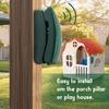HAPPYPIE Toy Phone for Kids Swing Set Phone Pretend Phones and Learning Education Phone Plastic Telephone Creative Children Play Phone for Toddlers Baby Cell Phone Playhouse Phone (Green) view 2