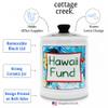 Cottage Creek Jars | Hawaii Fund Travel Bank - Ceramic Piggy Bank for Vacation & Travel Essentials Money Jar for Women, Men, Couples | Engagement Gift & Vacation Accessories Storage Container view 3