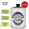 Cottage Creek Jars | New Car Fund Piggy Bank | Car Accessories Ceramic Jar for Office & Home Decor | Gifts for Men, Dad, Teens, Women, Friends, Men Gifts for Father's Day view 3