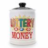 Cottage Creek Jars | Lottery Money Piggy Bank for Adults Storage Jar | Lottery Ticket Holder Ceramic Jar for Office & Home Decor | Lotto Gifts & Gifts for Women, Men, Grandparents, Friends view 1
