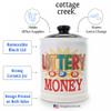 Cottage Creek Jars | Lottery Money Piggy Bank for Adults Storage Jar | Lottery Ticket Holder Ceramic Jar for Office & Home Decor | Lotto Gifts & Gifts for Women, Men, Grandparents, Friends view 4