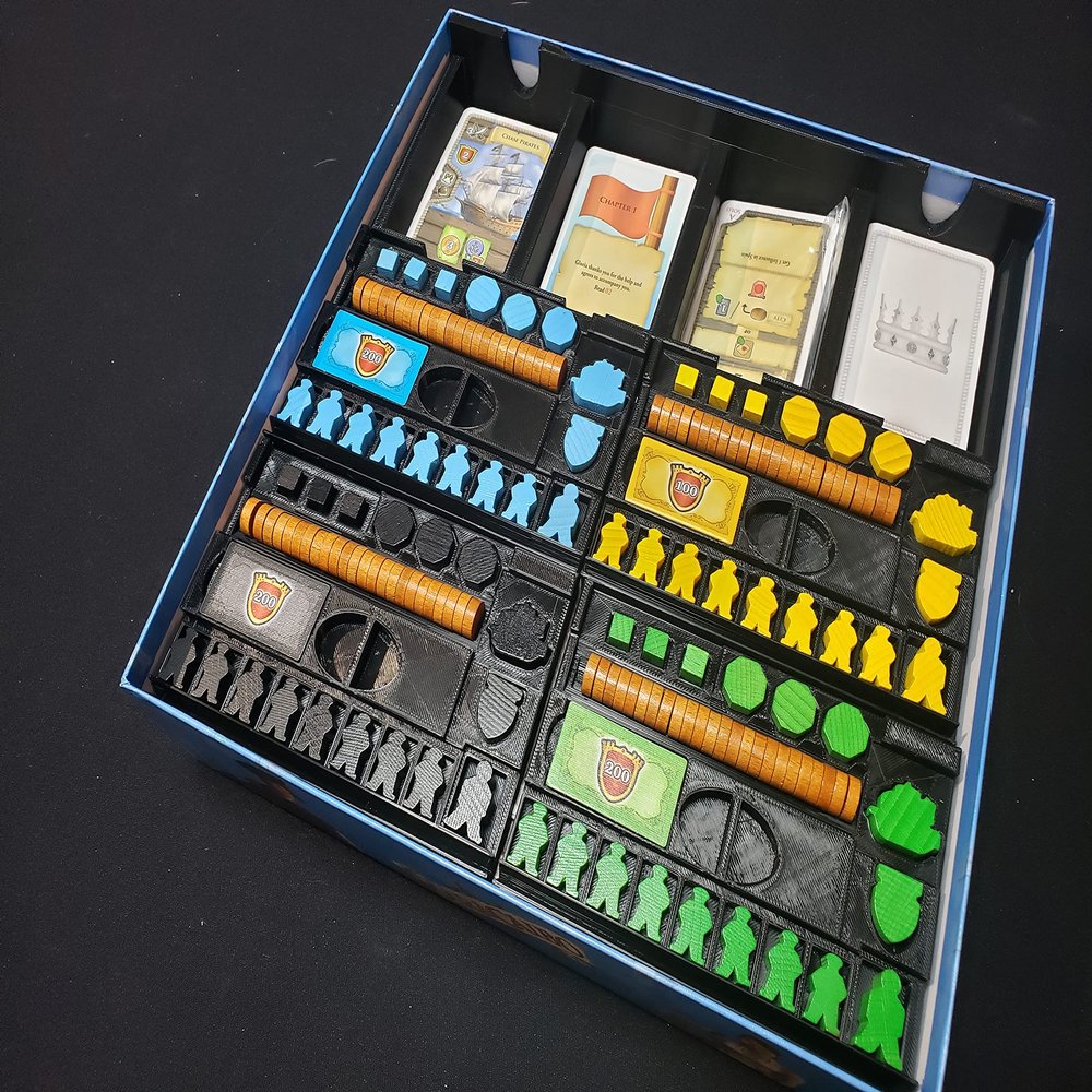 Insert for Maracaibo + Expansion, with Individual Player Trays