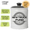 Cottage Creek Jars - New Truck Fund Piggy Bank, 6" Ceramic Truck Savings Bank, Truck Gifts for Men, Dad, Boyfriend, Guys - Truck Accessories for Home & Office Decor view 3
