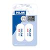 MILAN Escolares Blister 2 Erasers 1012 BMM10407 view 1