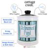 Cottage Creek Retirement Fund Ceramic Piggy Bank, 6" Colorful Storage Containers with Lid, Cute Money Jar and Bank for Women and Men, Novelty Retirement Gifts view 2