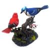 Tipmant Simulation Electric Birds Toys Voice Controlled Electronic Animal Pets Realistic Pen Holders Office Home Decor Ornament Kids Birthday Gifts (Blue) view 2