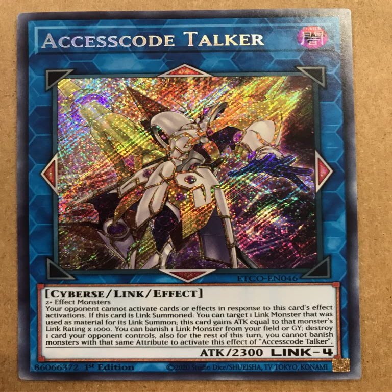 Accesscode Talker - ETCO-EN046 - Secret Rare - 1st Edition