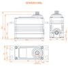 Spektrum S9120BL 1/5 Torque Metal Servo, SPMSS9120BL view 2