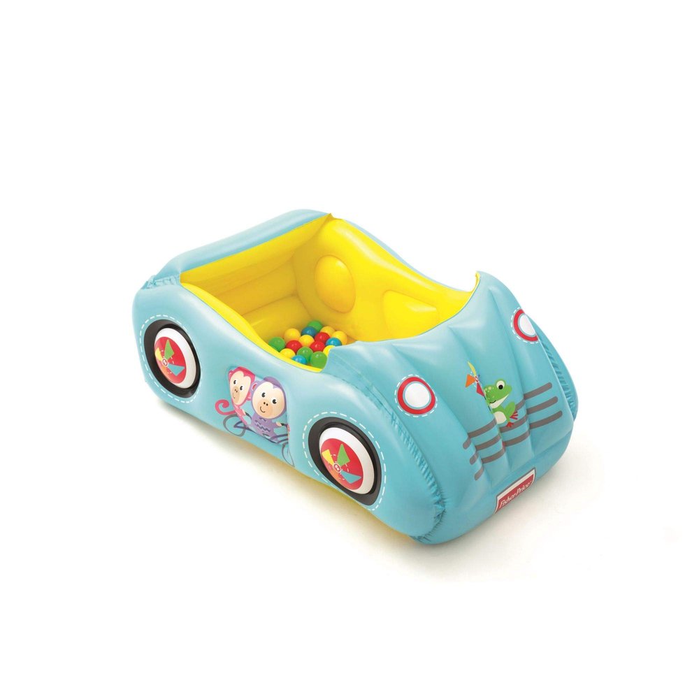 Fisher-Price 47 x 31 x 20 Inch Race Car Ball Pit