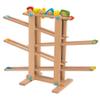 Fat Brain Toys Marble Run, Roll 'n Go Wooden Marble Run Back-and-Forth Ball Track, 2 Year Old Toys view 1