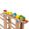 Fat Brain Toys Marble Run, Roll 'n Go Wooden Marble Run Back-and-Forth Ball Track, 2 Year Old Toys view 2