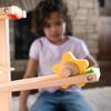 Fat Brain Toys Marble Run, Roll 'n Go Wooden Marble Run Back-and-Forth Ball Track, 2 Year Old Toys view 4