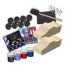 Hot Wheels Tara Toy 2pk Wood Racer - Black Panther/Capt America (58787) view 2