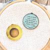 Blue Proof I Have The Patience to stab Something 4000 Times Magnetic Enamel Needle Minder view 2