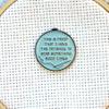 Blue Proof I Have The Patience to stab Something 4000 Times Magnetic Enamel Needle Minder view 4