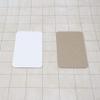 Hedral Value Pack of 14 - Blank 3.5" x 2" Uncoated Chipboard Rounded Rectangle (Business Card Size) Board Game Tiles Counters Markers Chits DIY D&D view 3