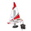 PLAYSTEAM Voyager 280 RC Controlled Wind Powered Sailboat in Red - 17.5" Tall view 2