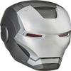 Avengers Marvel Legends Series War Machine Roleplay Premium Collector Electronic Helmet with LED Light FX, Grey view 1