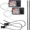 Globact Flysky FS-GR3E AFHDS Long Range 2.4G 3CH Receiver for FS-GT2 FS-GT2B FS-GT3B FS-GT3C FZ-IT4S Transmitter RC Car Boat (2 Pcs) view 3