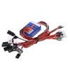 12 LED RC Lighting Kit for Steering/Brake/Smart Simulation Flash RC Lights for 1/10 Scale Models RC Car Yokomo Tamiya HSP HPI AXIAL RC4WD Traxxas view 1