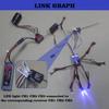 12 LED RC Lighting Kit for Steering/Brake/Smart Simulation Flash RC Lights for 1/10 Scale Models RC Car Yokomo Tamiya HSP HPI AXIAL RC4WD Traxxas view 2